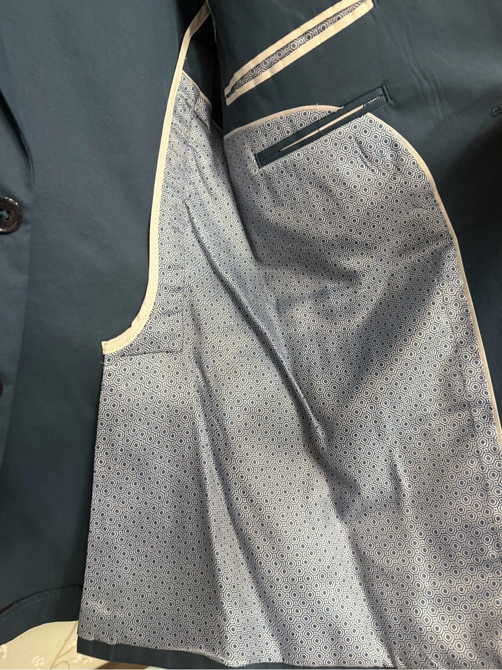 Zara Men's Turquoise Suit Blazer
